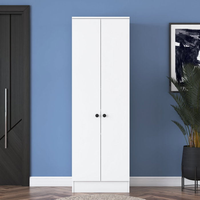 Hanah Home Armario Multiusos Blanco de Diseño Escandinavo Hanah Home Armario Multiusos Blanco de Diseño Escandinavo